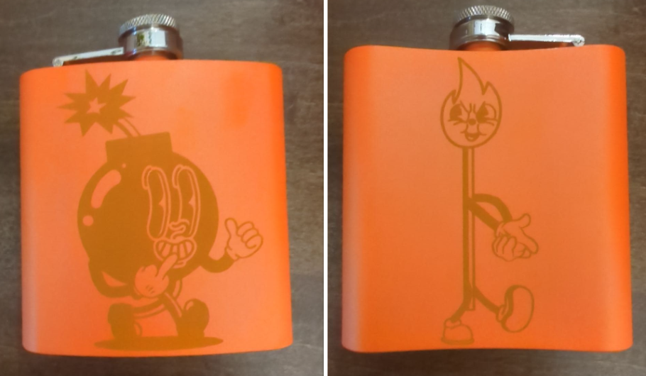 FAFO Flask - Orange